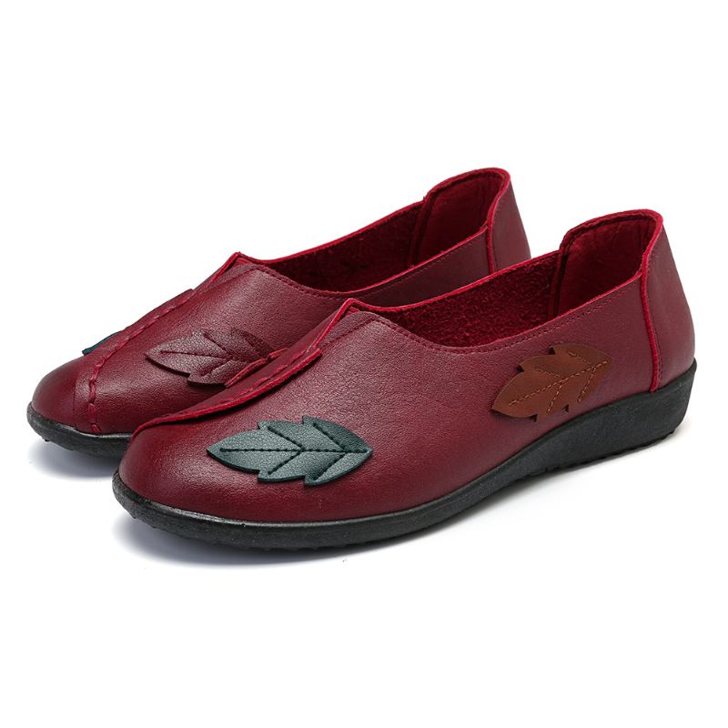 Soft Blommor Flats Dam Loafers