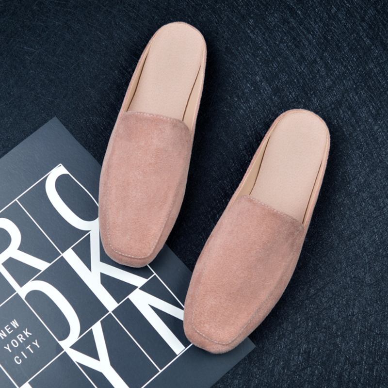 Stor Storlek Ren Färg Lättvikts Casual Flats Loafers