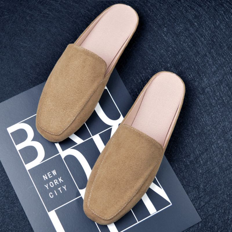 Stor Storlek Ren Färg Lättvikts Casual Flats Loafers