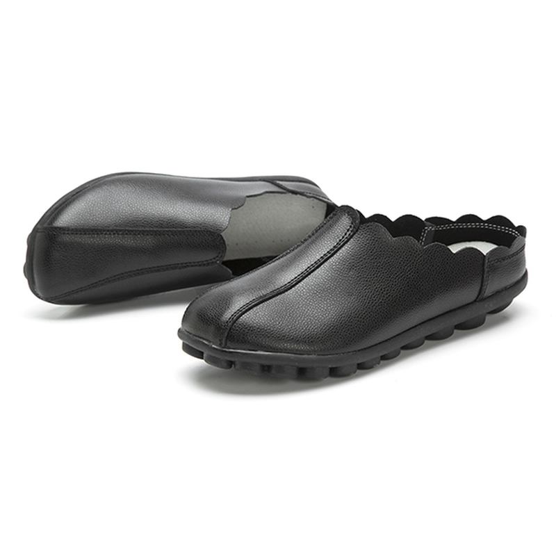 Us Storlek 5-12 Kvinnor Bekväma Slip On Laciness Flat Loafers