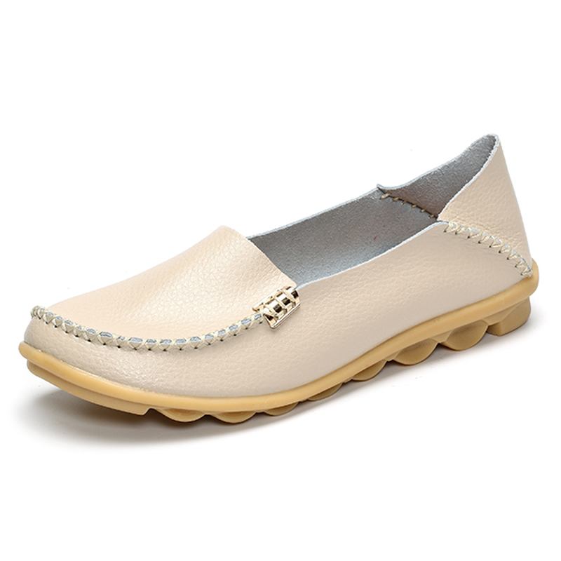 Usa Storlek 5-13 Platta Skor För Kvinnor Casual Bekväm Utomhus Slip On Loafers