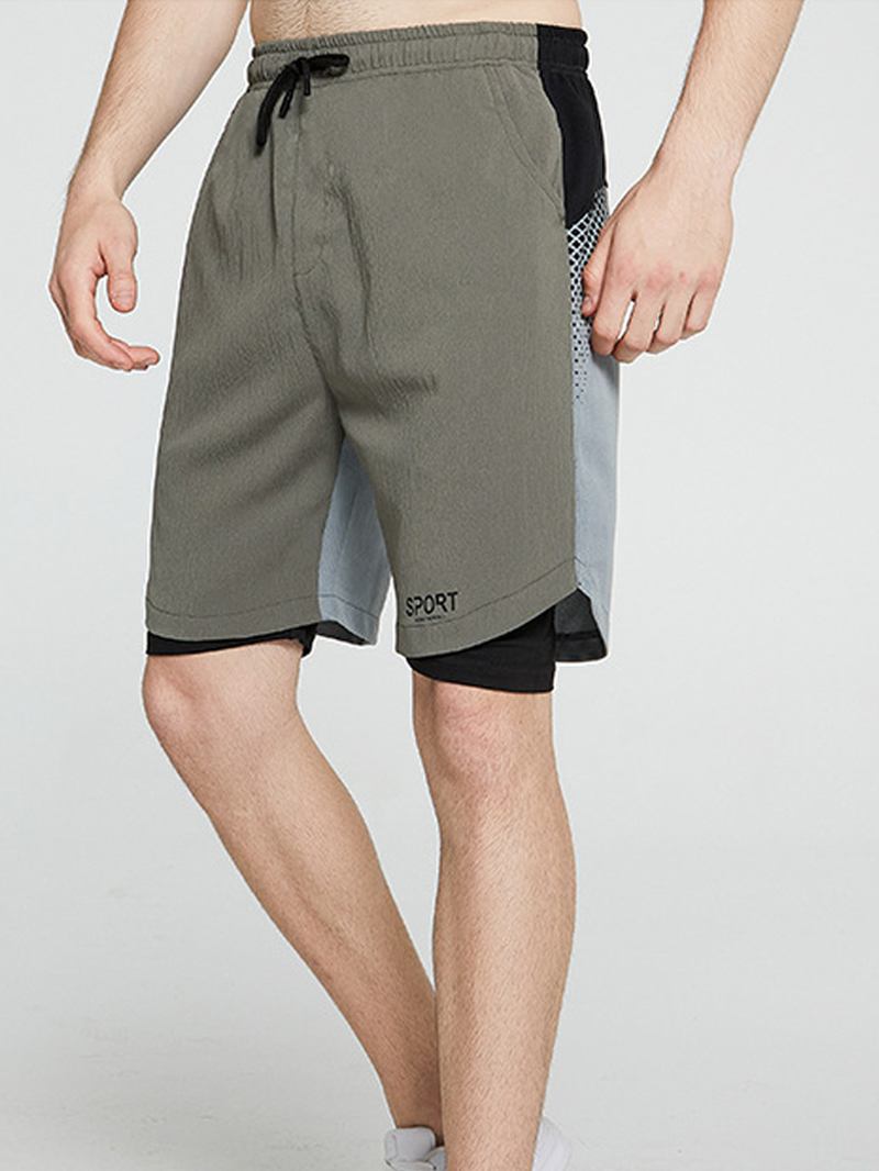 Herr Casual Andas Dragsko Loose Fit Home Shorts