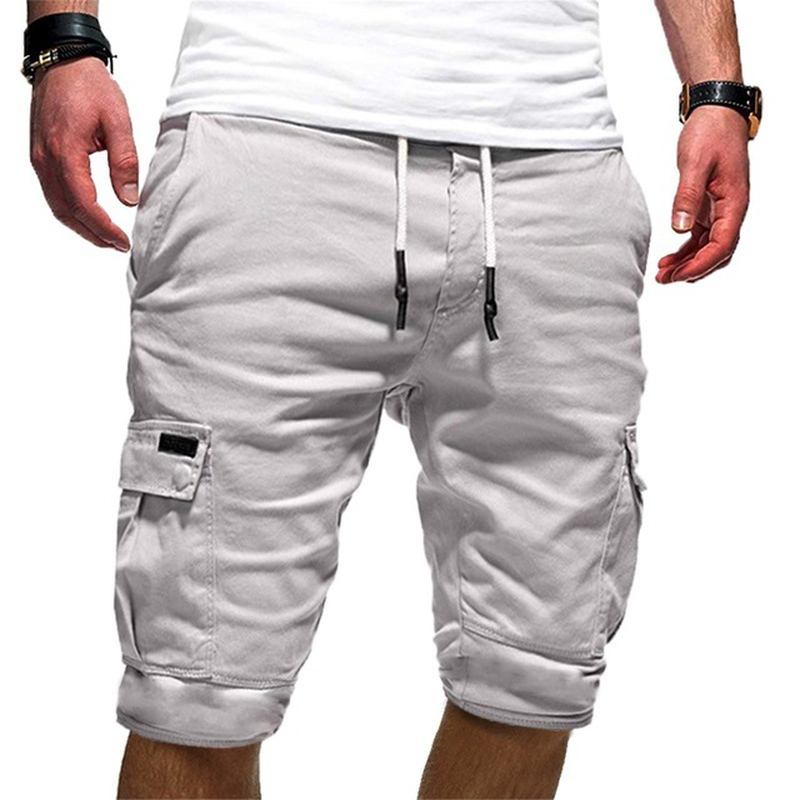 Säsong Nya Herr Ungdom Mode Lösa Byxor Herr Fina Casual Shorts