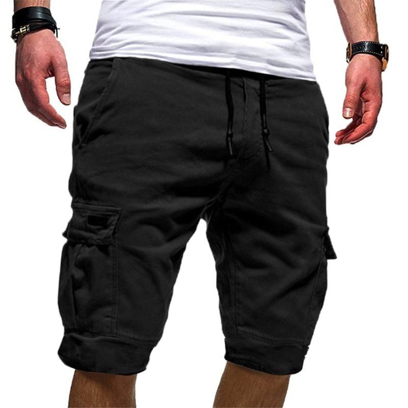 Säsong Nya Herr Ungdom Mode Lösa Byxor Herr Fina Casual Shorts