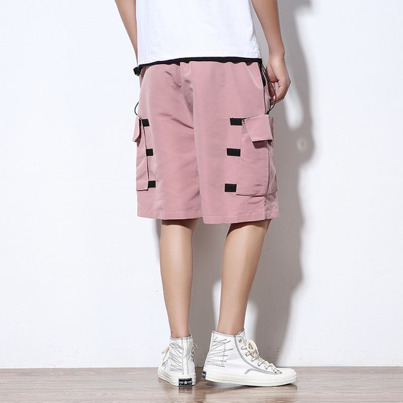 Stor Storlek Tooling Shorts Herr Lös Trend Five Pants