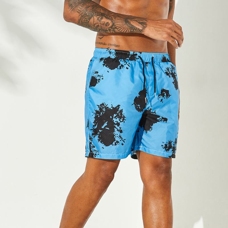 Tie Dye Beach Mini Shorts