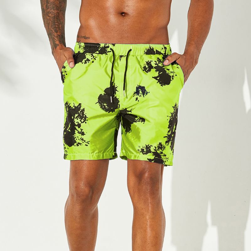 Tie Dye Beach Mini Shorts