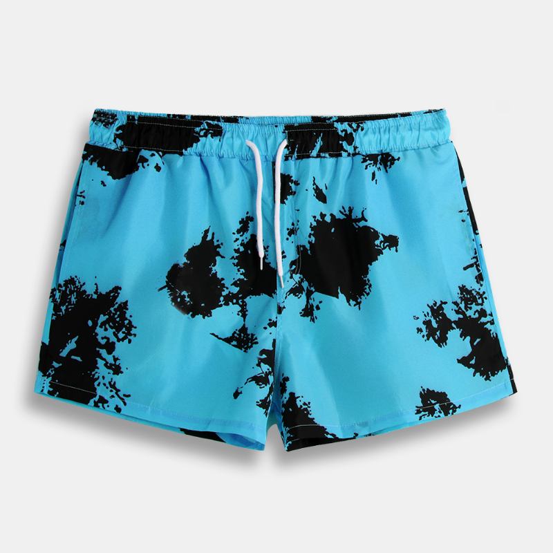 Tie Dye Beach Mini Shorts