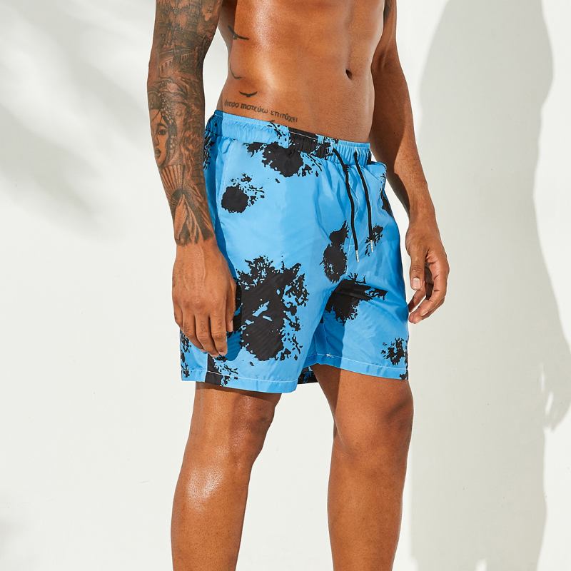 Tie Dye Beach Mini Shorts