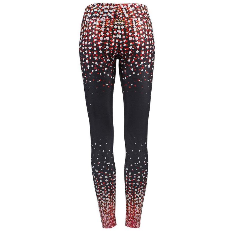 New Arrival Dam Leggings Sportbyxor Starry Sky 3d Spot Med Tryck Mujer Compression Legg Byxor