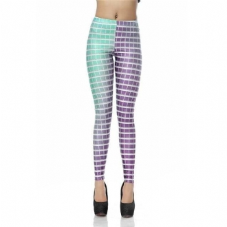 Tecknad Corpse Bride Tryckta Kvinnor Leggings