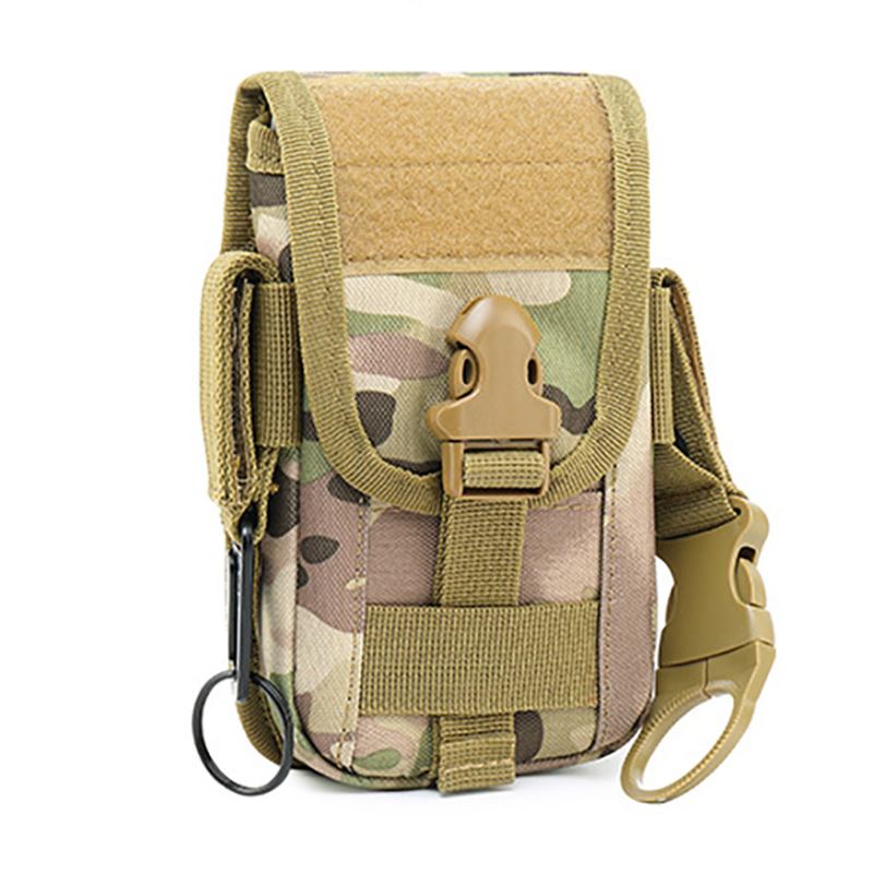 Herr Mini Midjeväska Telefonväska Korthållare Tactical Bag Outdoor Bag