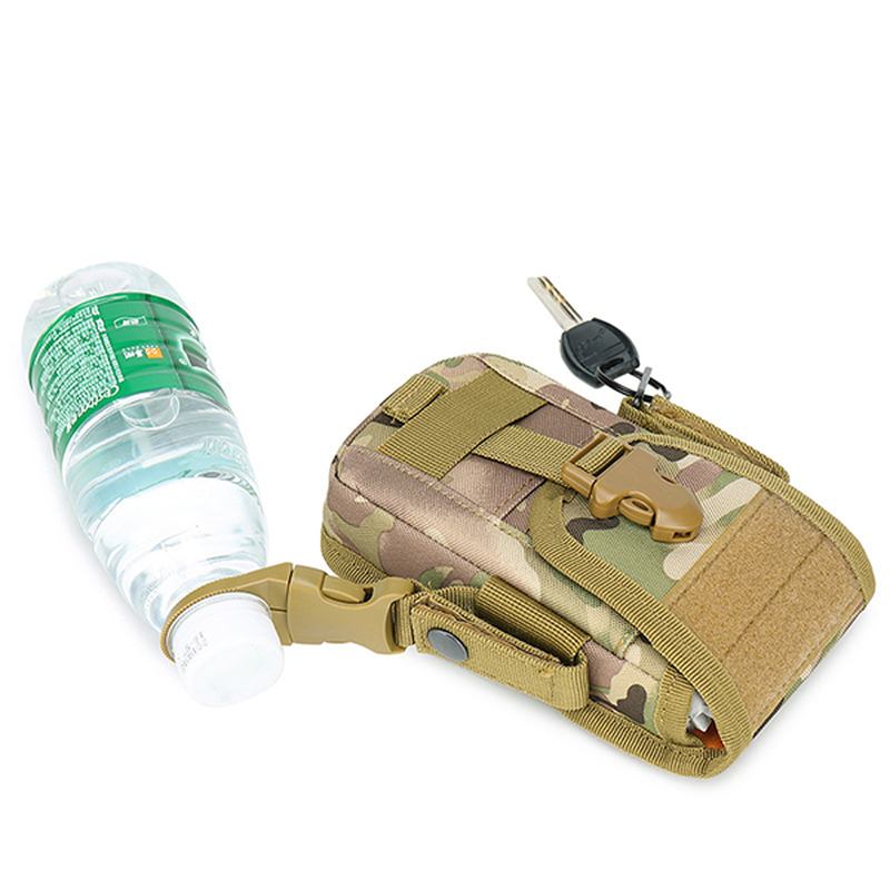 Herr Mini Midjeväska Telefonväska Korthållare Tactical Bag Outdoor Bag