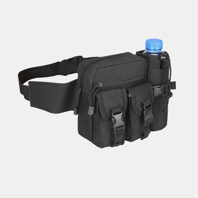 Herr Multifunction Tactical Bältesväska Casual Sling Crossbody Bag Midjeväska