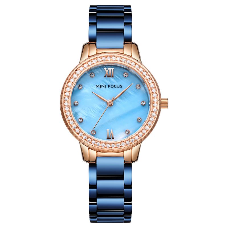 Lyxmärke Modestil Dam Armbandsur Diamond Dam Quartz Watch