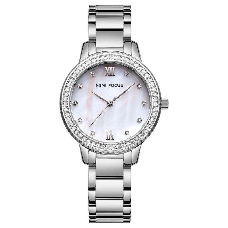 Lyxmärke Modestil Dam Armbandsur Diamond Dam Quartz Watch