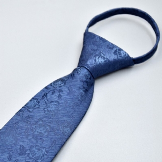 Gentleman Business Processional Laze Zipper Tie