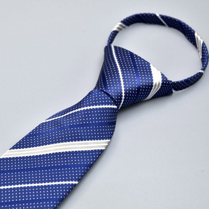 Gentleman Business Processional Laze Zipper Tie