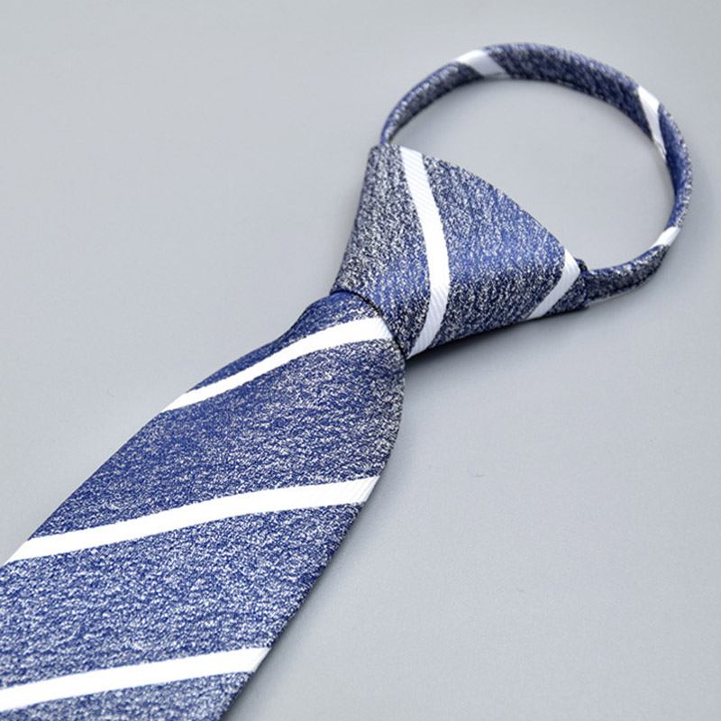 Gentleman Business Processional Laze Zipper Tie