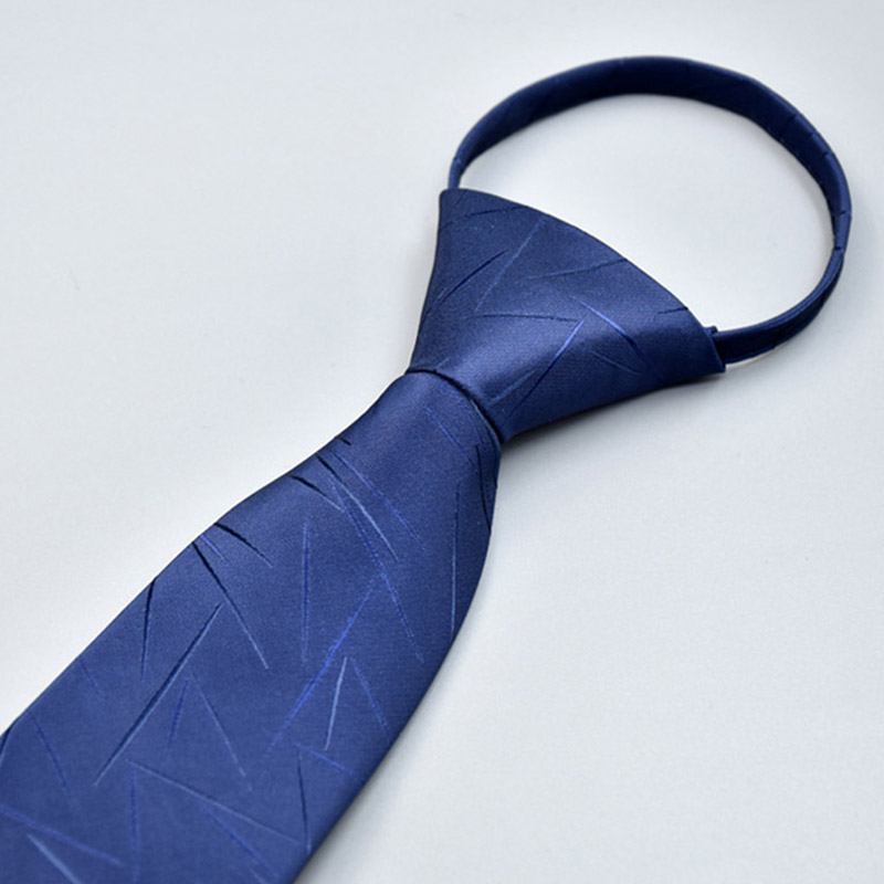 Gentleman Business Processional Laze Zipper Tie