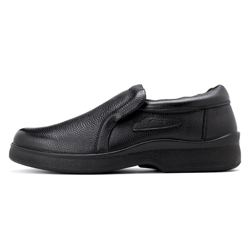 Män Casual Mjukt Äkta Läder Slip On Oxfords