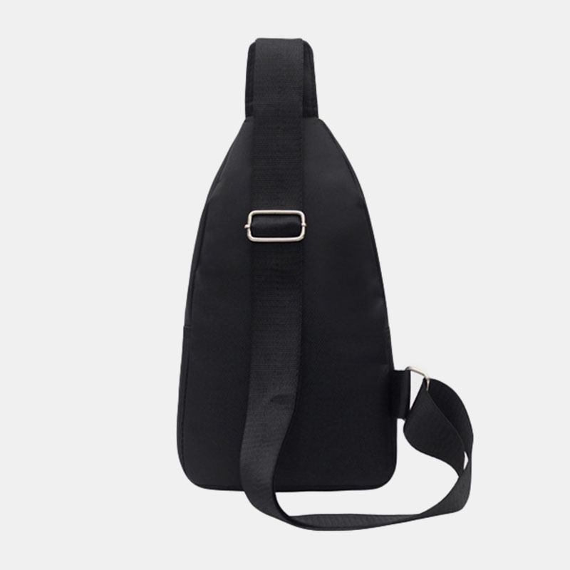 Män Nylon Vattentät Mode Casual Outdoor Chest Bag Crossbody Bag