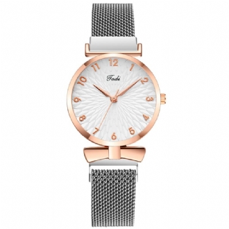 Casual Elegant Design Dam Armbandsur Full Quartz Watch