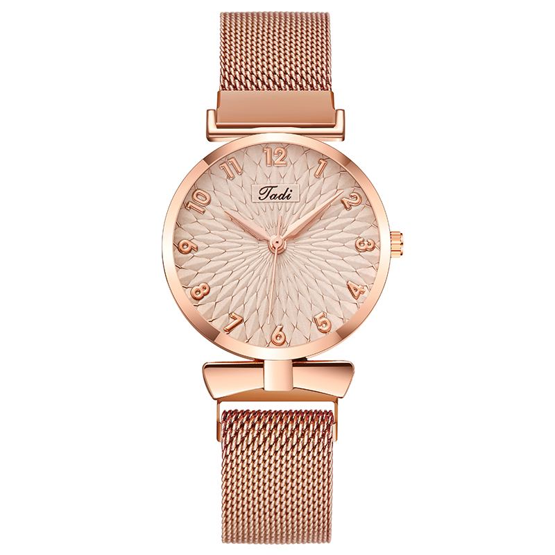 Casual Elegant Design Dam Armbandsur Full Quartz Watch