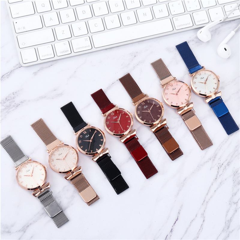 Casual Elegant Design Dam Armbandsur Full Quartz Watch