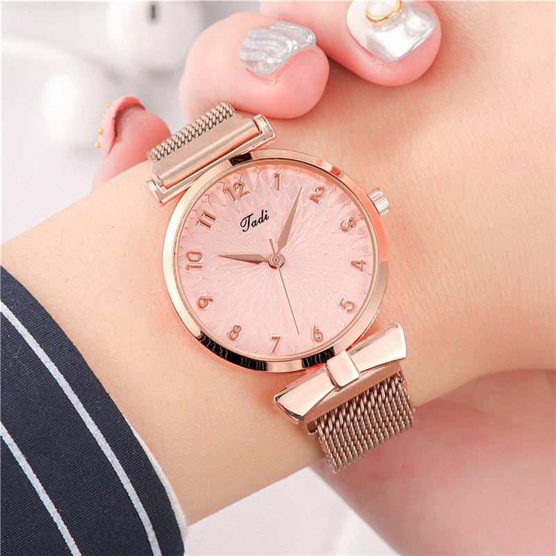 Casual Elegant Design Dam Armbandsur Full Quartz Watch