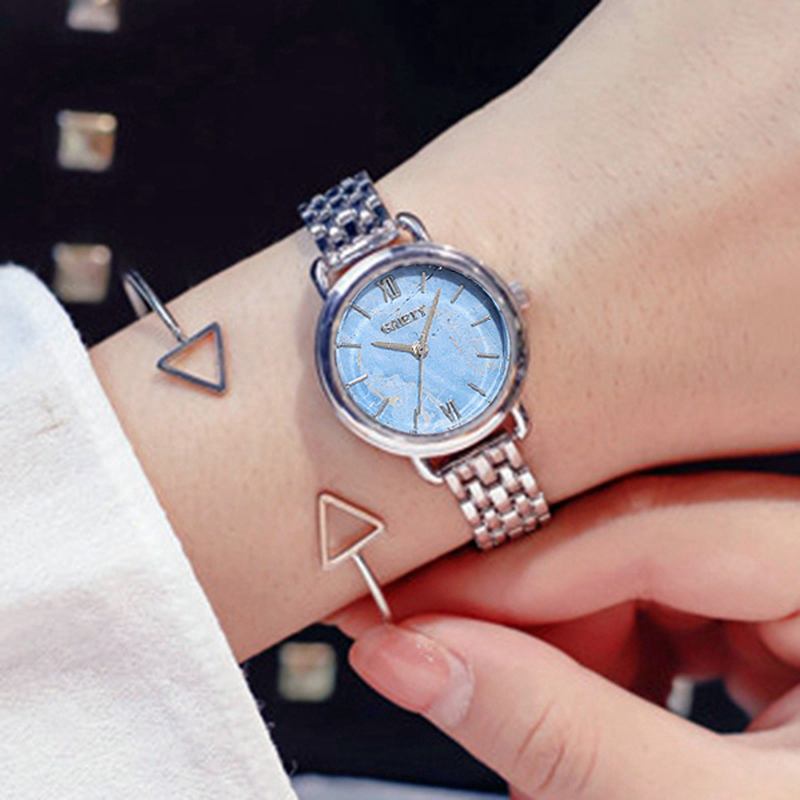 Elegant Design Damarmbandsur Casual Style Damklocka Quartz Watch