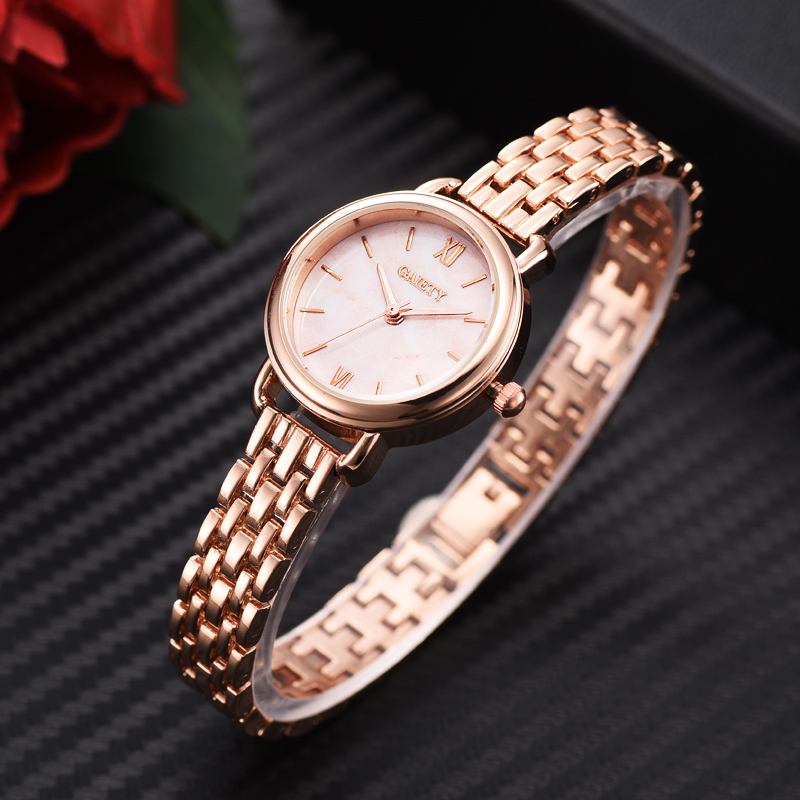 Elegant Design Damarmbandsur Casual Style Damklocka Quartz Watch