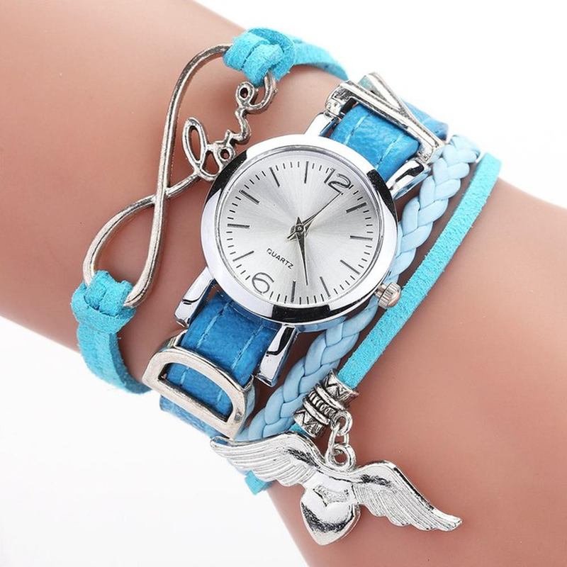 Love Dress Dam Armband Watch Retro Style Quartz Watches