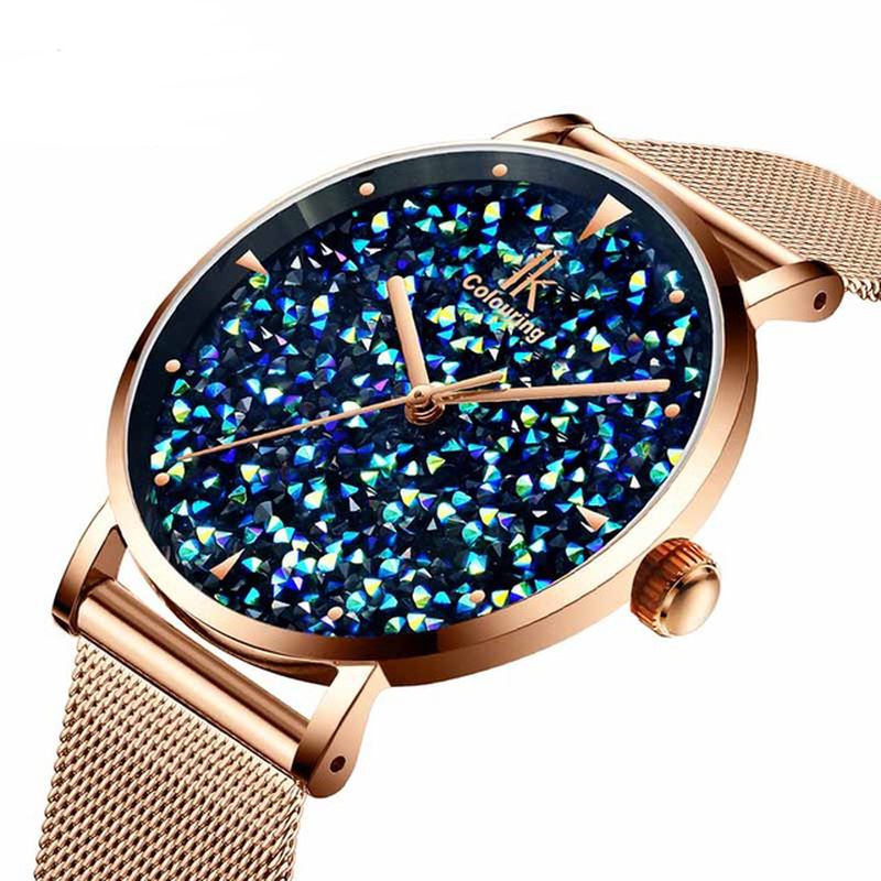 Mode Style Gypsophila Urtavla Dam Magnetic Watch Ultra Thin Quartz Watch