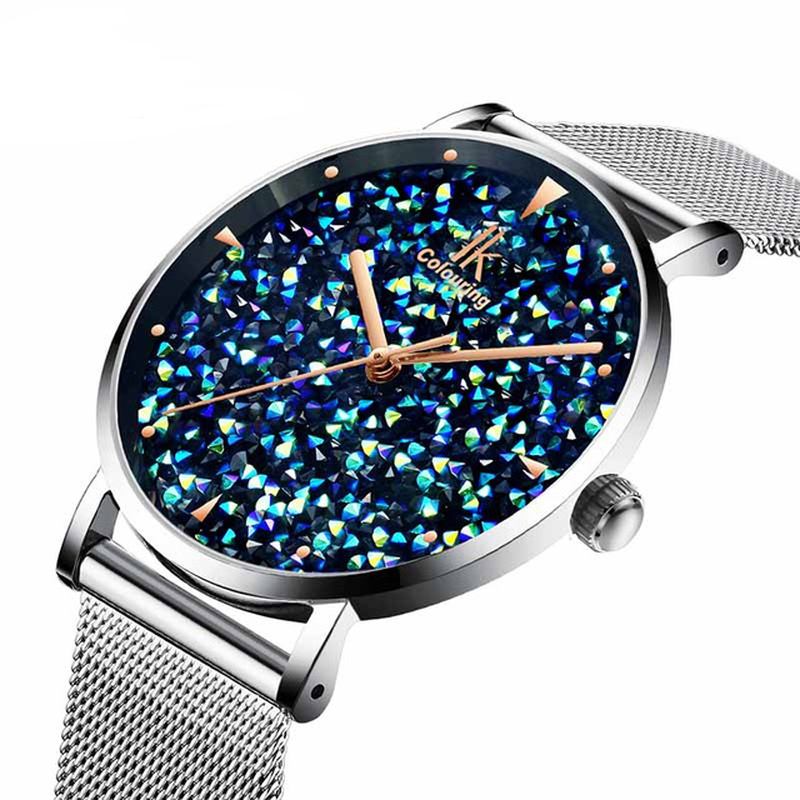 Mode Style Gypsophila Urtavla Dam Magnetic Watch Ultra Thin Quartz Watch