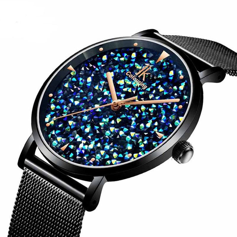 Mode Style Gypsophila Urtavla Dam Magnetic Watch Ultra Thin Quartz Watch