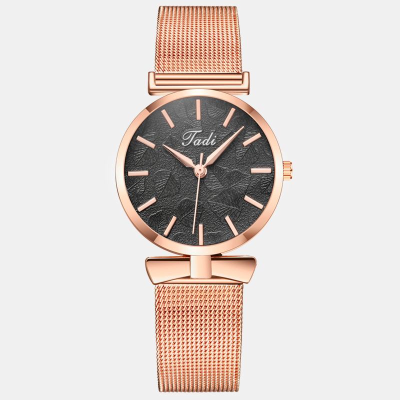 Modeabla Eleganta Kvinnor Watch Life Vattentät Justerbar Band Väska Utan Nummer Dial Quartz Watch