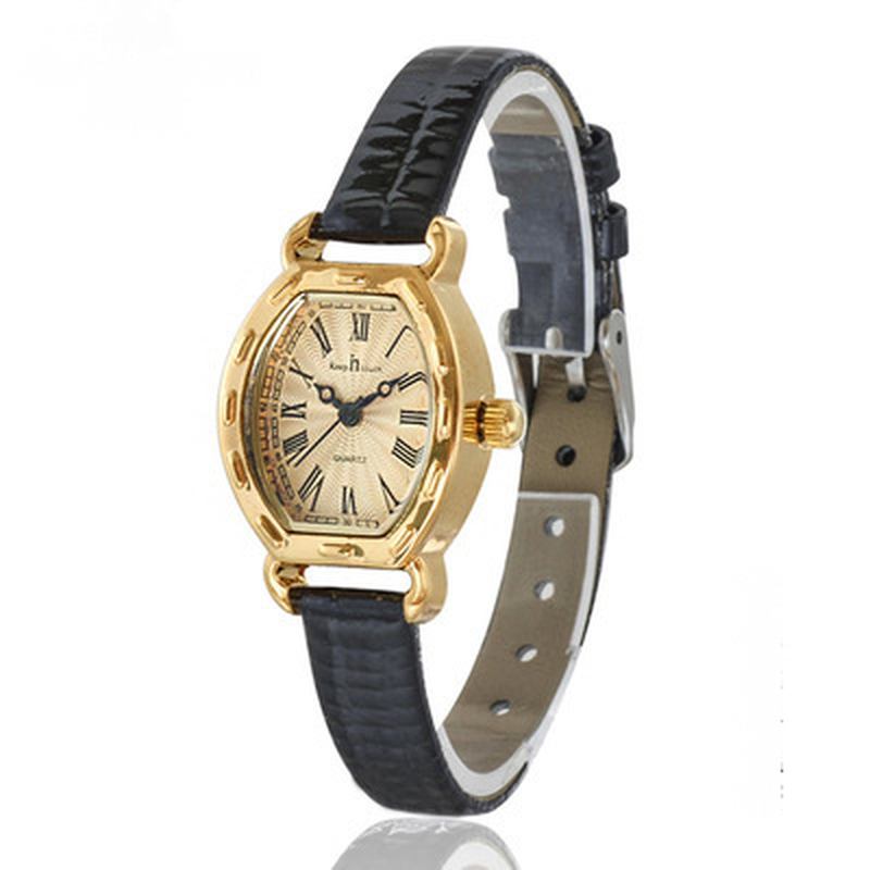 Rektangel Urtavla Kvinnor Armbandsur Mode Casual Dam Quartz Watch