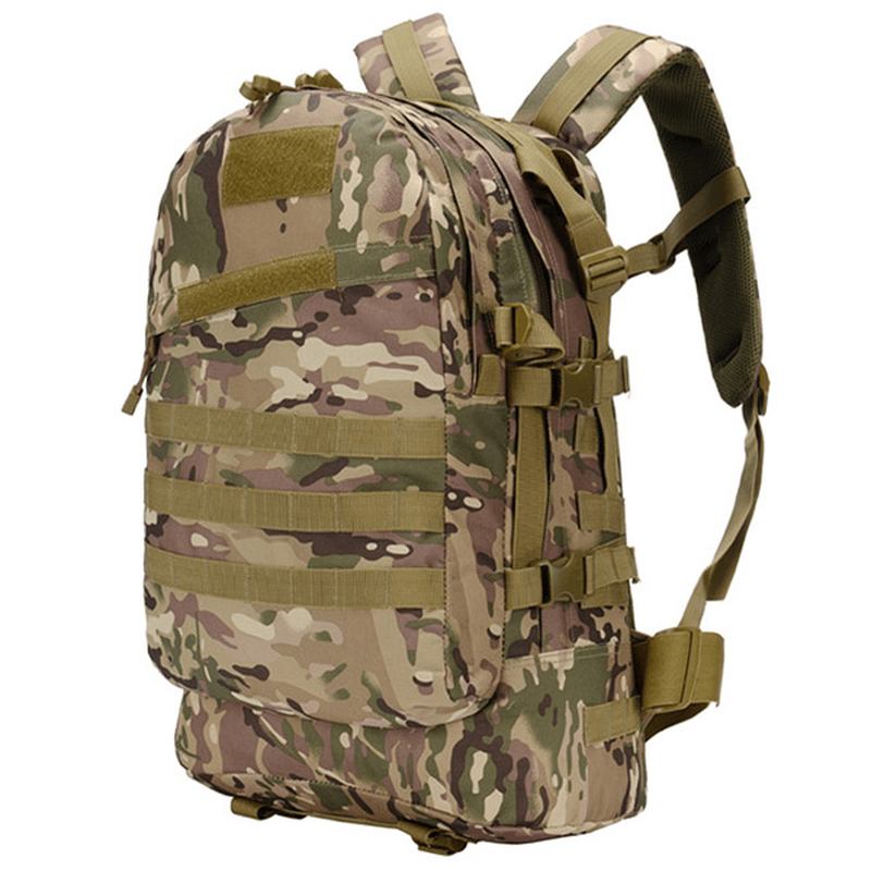 40l Campingväskor Män Utomhus Vattentät Molle Ryggsäck Military 3d Tactical Dam Assault Resväska