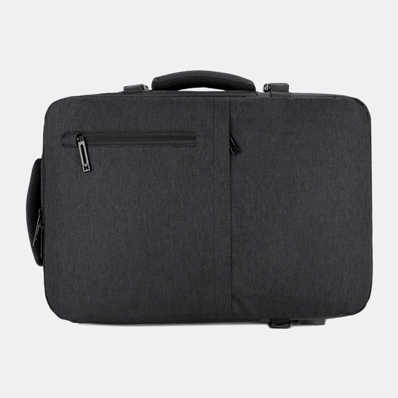 Herr Oxford Extension Kapacitet Usb Laddning Multi-pocket Business Laptop Bag Ryggsäck