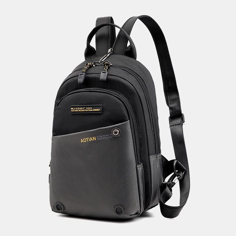 Multifunktionell Ryggsäck För Män Vattentät Multi-carry Crossbody Bag Ryggsäck