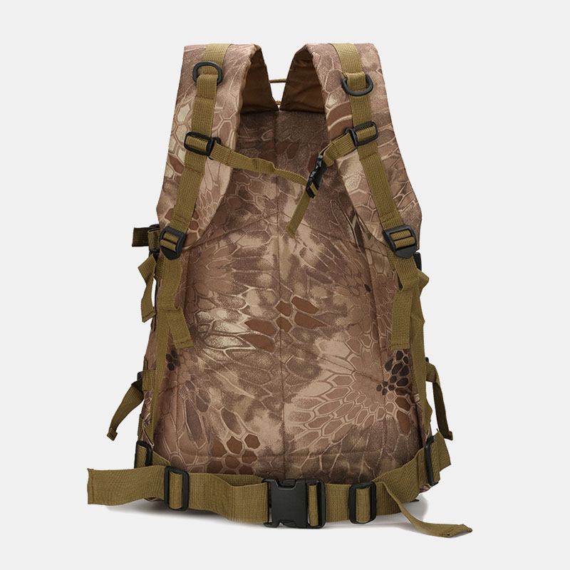 Ryggsäck Med Tre Nivåer Bergsklättring Axel Kamouflage Vattentät Tactical Bag 3d Ryggsäck