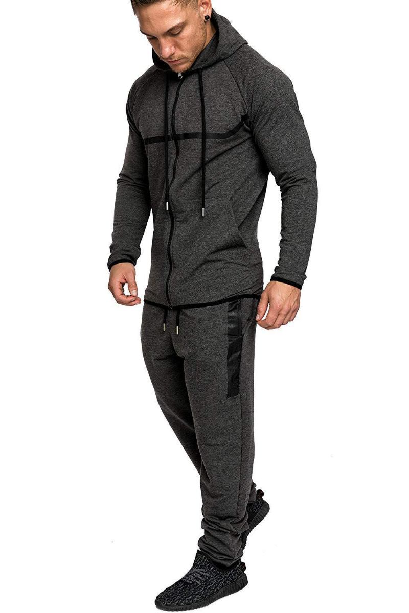 Fritid Sport Fitness Suit Herr Snowflake