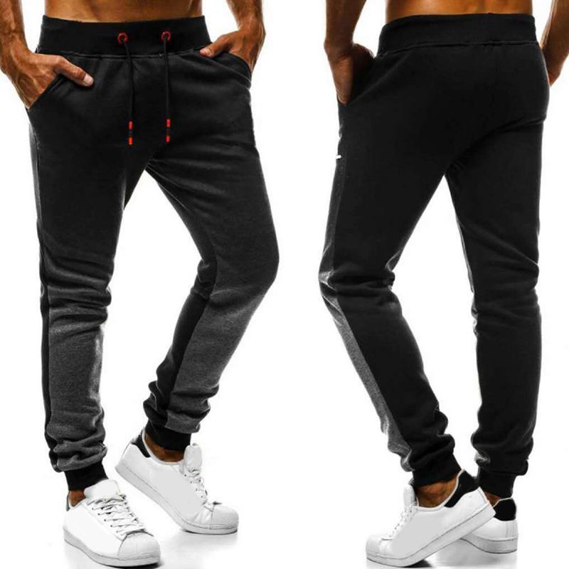 Herr Bomullsdragsko Slim Fit Casual Byxor