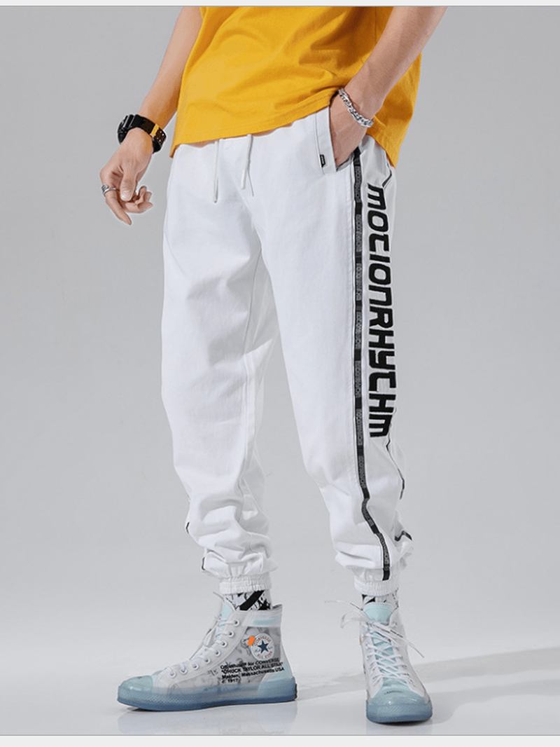 Herr Trend Loose Street Hip-hop Beam Feet Tide Sport Byxor