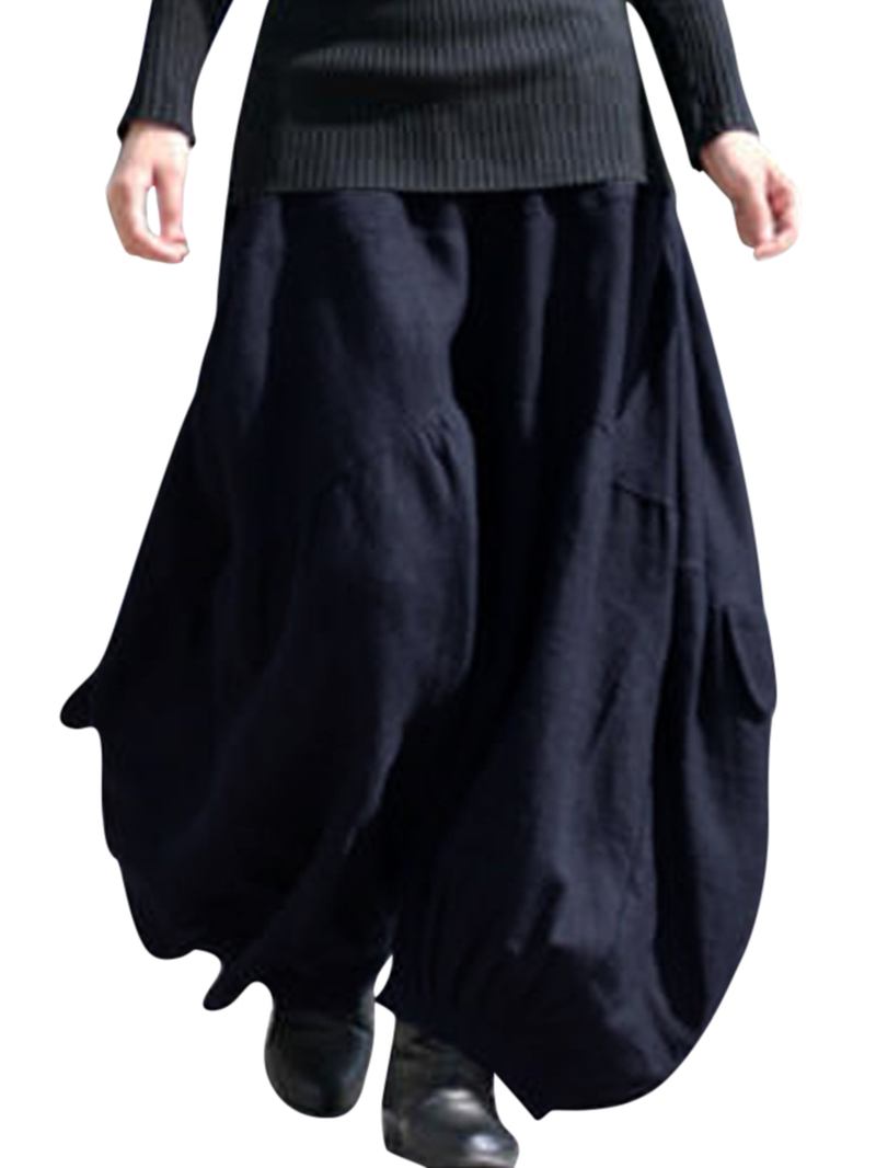 S-3xl Kvinnor Harem Casual Lösa Baggy Lantern Byxor