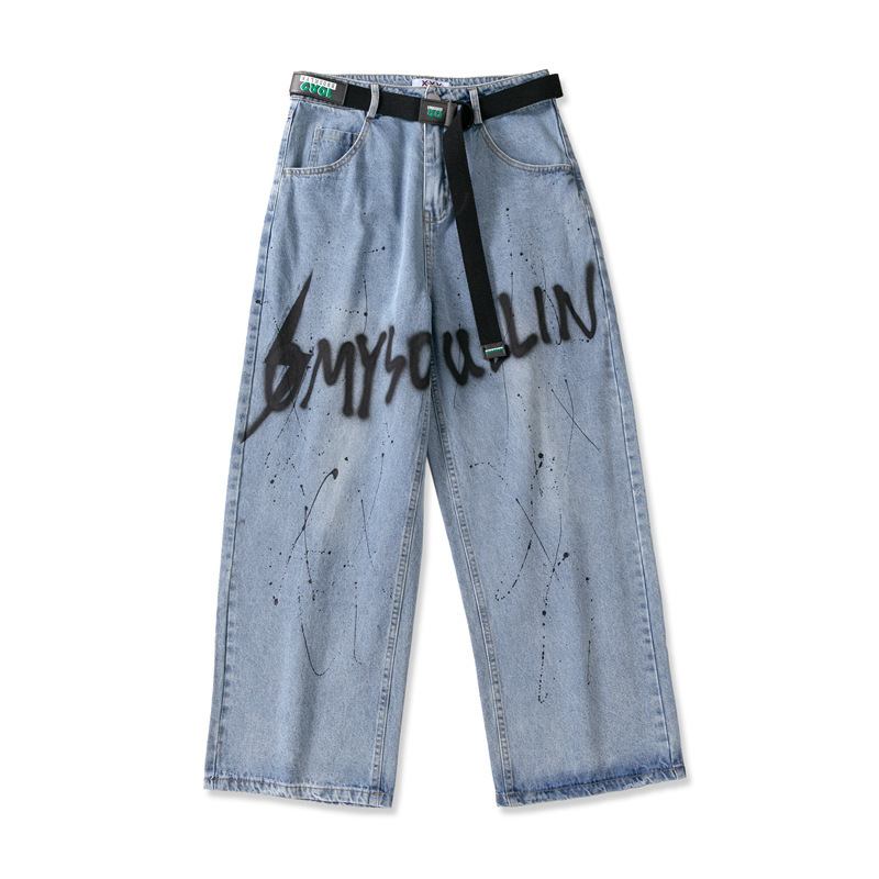 Sick Peak Vintage Bälte Font Jeans