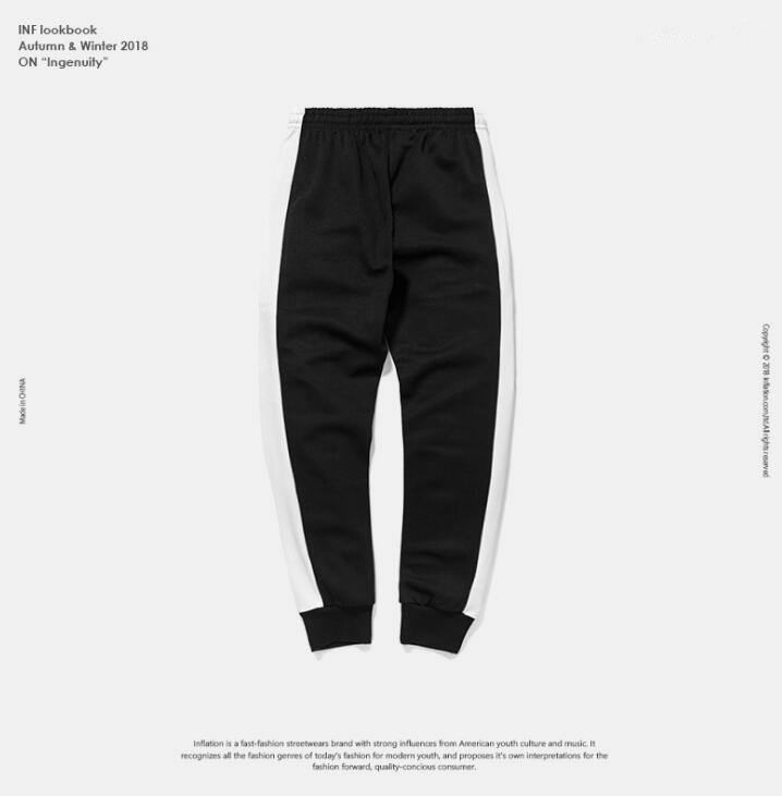 Skinny Hip Hop Mode Herr Cargo Byxor Casual Ankellång Harem Jogger Elastisk Midja Herr Casual Sweatpants