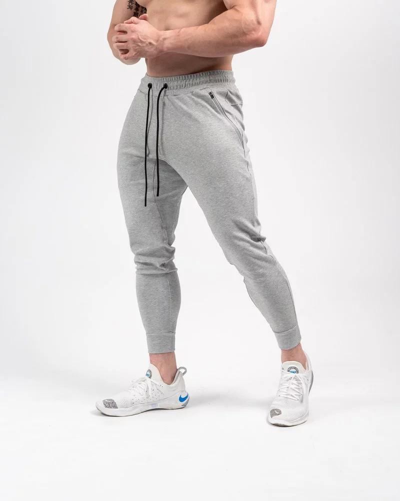 Slim-fit Enfärgade Muscle Cropped Ben Byxor