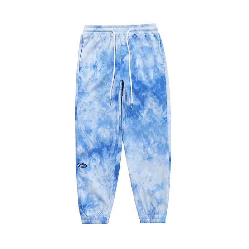 Tie-dye Ink Lössittande National Trend Casual Byxor